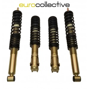 EuroCollective Coilovers - Volkswagen MK2 & MK3 Golf/Jetta, Corrado - FWD EuroCollective Coilovers - Volkswagen MK2 & MK3 Golf/Jetta, Corrado - FWD